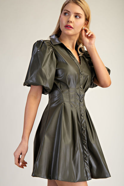 Edge Dress - Olive